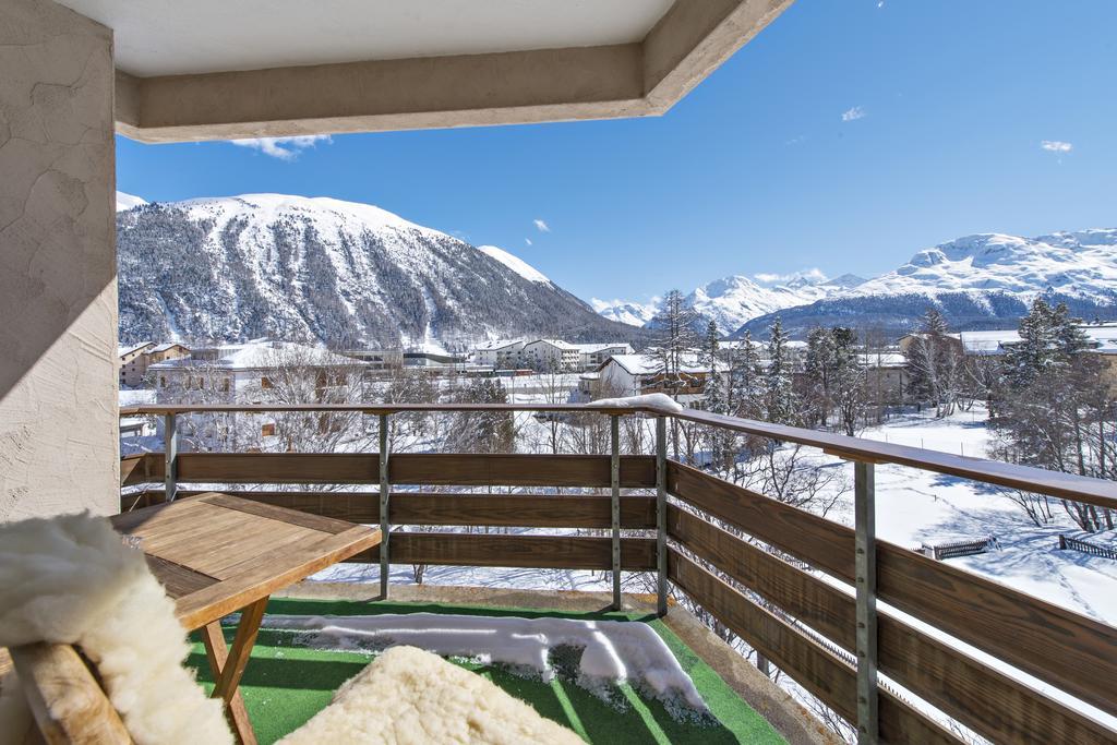 Quadratscha Alpenhotel Samedan Exterior photo